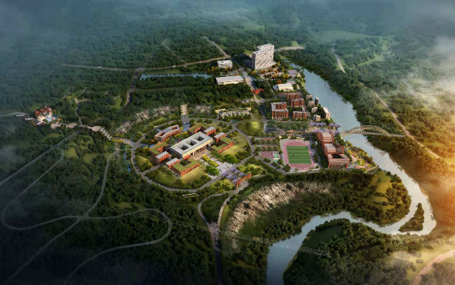 中国科学院大学重庆学院全面动工 一期项目2020年7月落成
